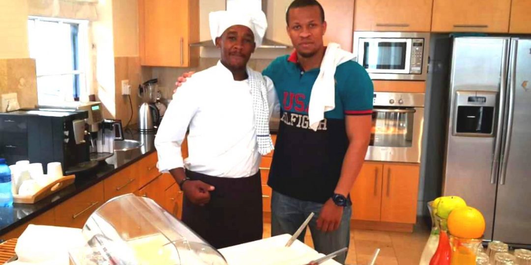 Theo & Loyiso Walden Suite chefs